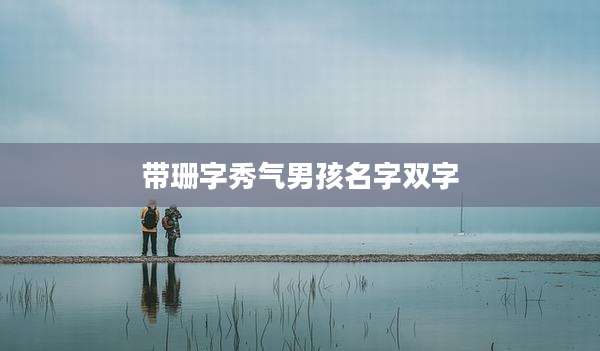 带珊字秀气男孩名字双字