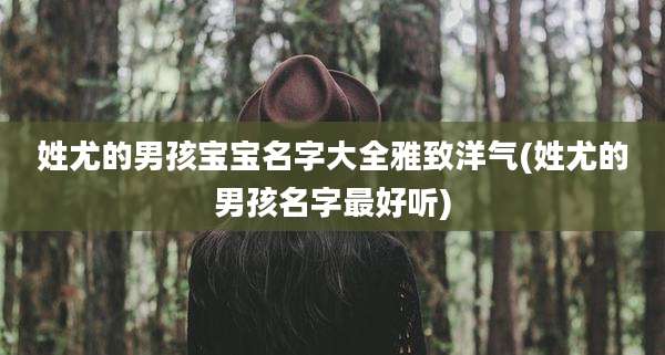 姓尤的男孩宝宝名字大全雅致洋气(姓尤的男孩名字最好听)