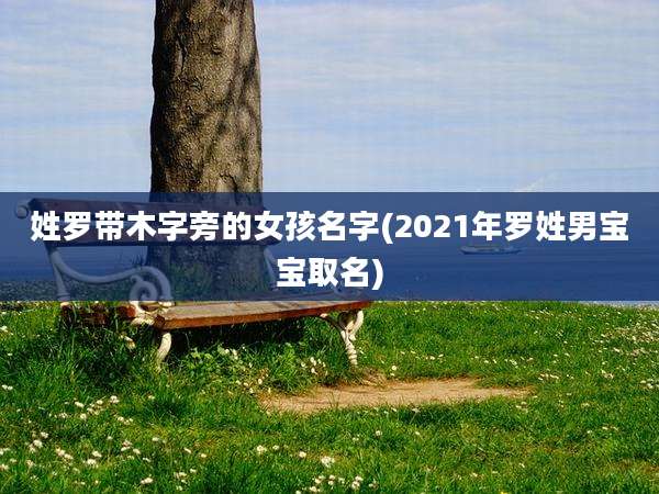 姓罗带木字旁的女孩名字(2021年罗姓男宝宝取名)