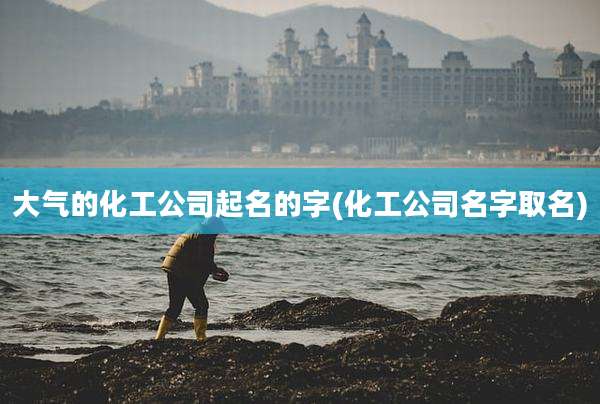 大气的化工公司起名的字(化工公司名字取名)