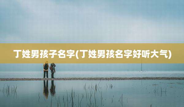 丁姓男孩子名字(丁姓男孩名字好听大气)