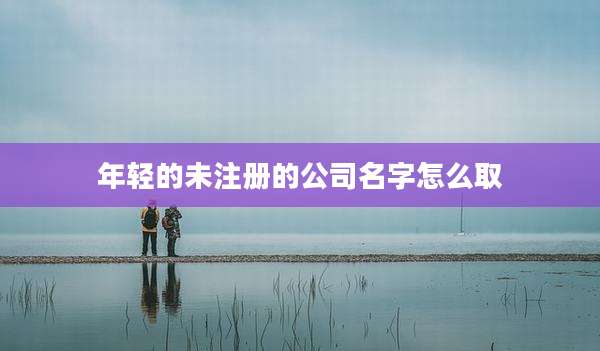 年轻的未注册的公司名字怎么取