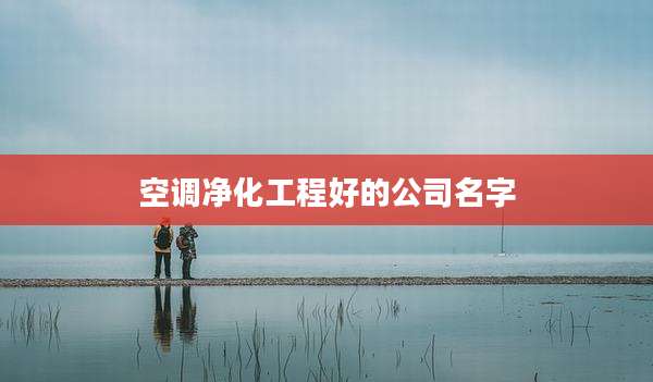 空调净化工程好的公司名字