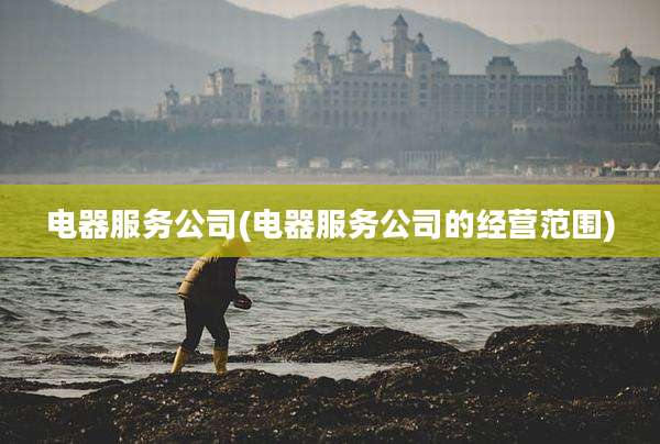 电器服务公司(电器服务公司的经营范围)