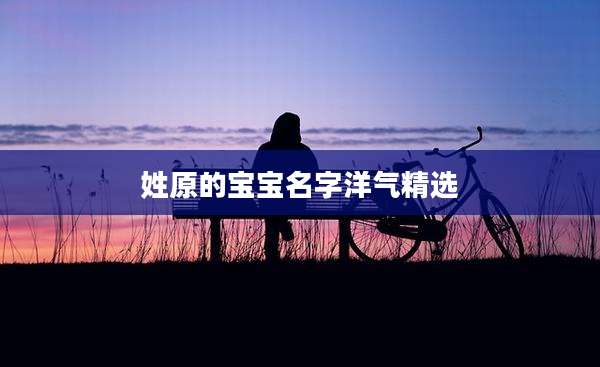 姓原的宝宝名字洋气精选
