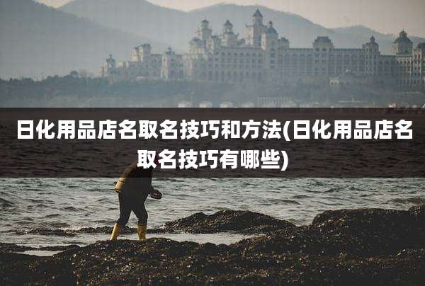 日化用品店名取名技巧和方法(日化用品店名取名技巧有哪些)