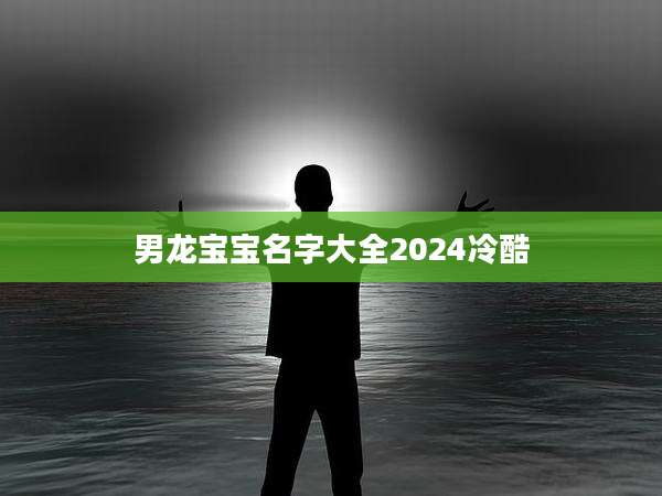 男龙宝宝名字大全2024冷酷