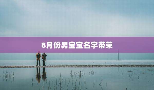 8月份男宝宝名字带荣