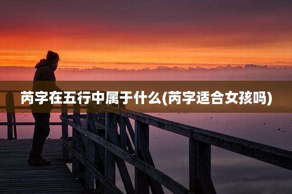 芮字在五行中属于什么(芮字适合女孩吗)