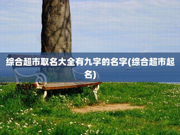 综合超市取名大全有九字的名字(综合超市起名)
