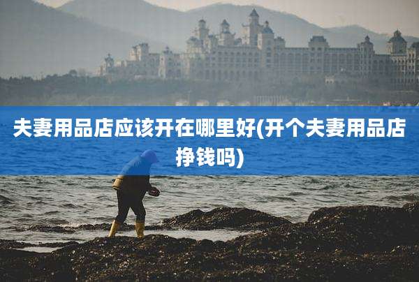 夫妻用品店应该开在哪里好(开个夫妻用品店挣钱吗)