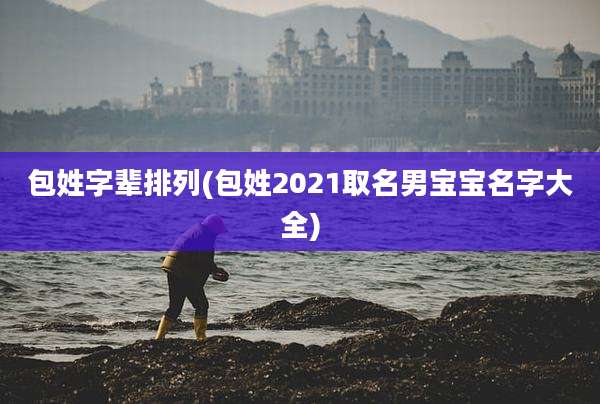 包姓字辈排列(包姓2021取名男宝宝名字大全)