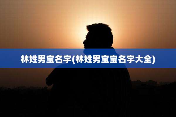 林姓男宝名字(林姓男宝宝名字大全)