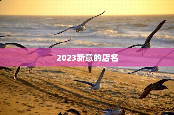 2023新意的店名