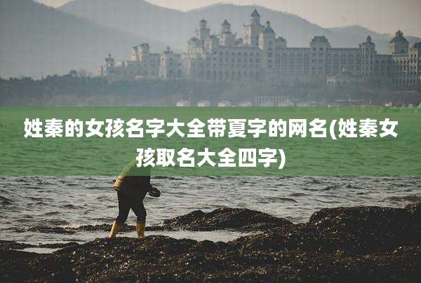 姓秦的女孩名字大全带夏字的网名(姓秦女孩取名大全四字)