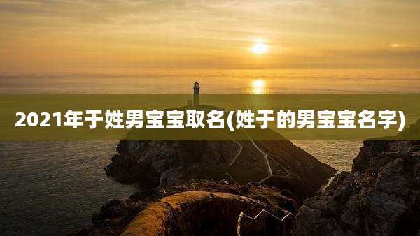 2021年于姓男宝宝取名(姓于的男宝宝名字)