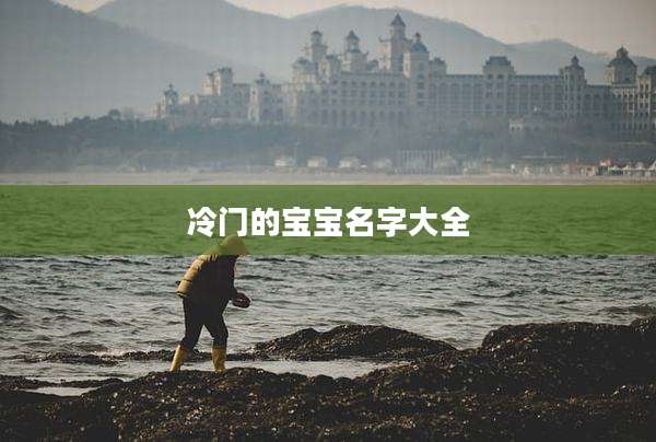 冷门的宝宝名字大全