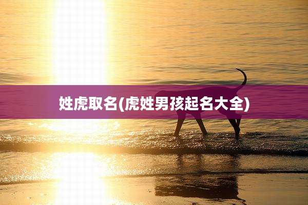 姓虎取名(虎姓男孩起名大全)