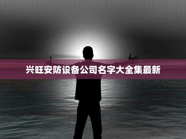 兴旺安防设备公司名字大全集最新
