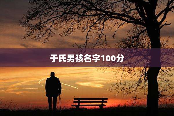 于氏男孩名字100分