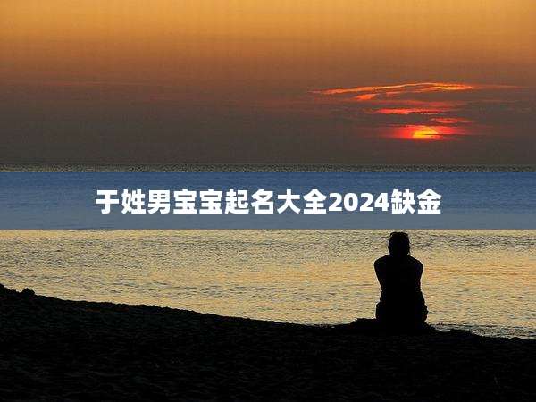 于姓男宝宝起名大全2024缺金