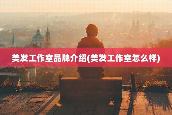 美发工作室品牌介绍(美发工作室怎么样)