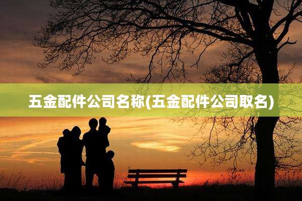 五金配件公司名称(五金配件公司取名)