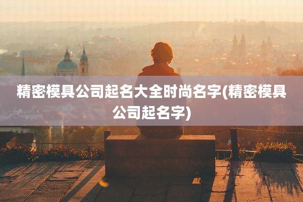 精密模具公司起名大全时尚名字(精密模具公司起名字)