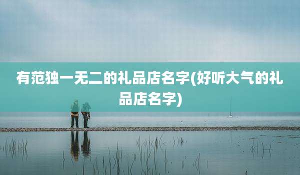 有范独一无二的礼品店名字(好听大气的礼品店名字)