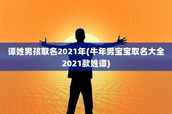 谭姓男孩取名2021年(牛年男宝宝取名大全2021款姓谭)