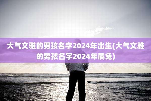 大气文雅的男孩名字2024年出生(大气文雅的男孩名字2024年属兔)