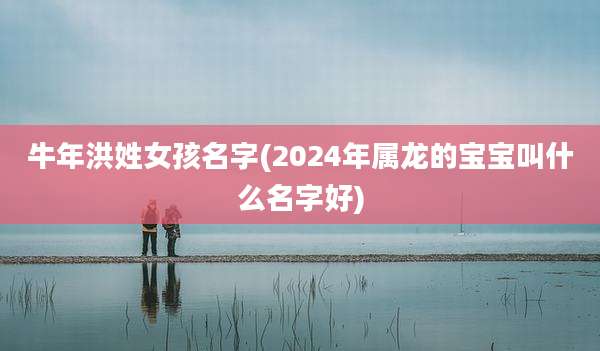 牛年洪姓女孩名字(2024年属龙的宝宝叫什么名字好)