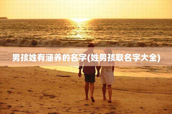 男孩姓有涵养的名字(姓男孩取名字大全)
