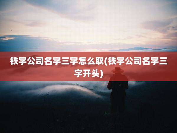 铁字公司名字三字怎么取(铁字公司名字三字开头)
