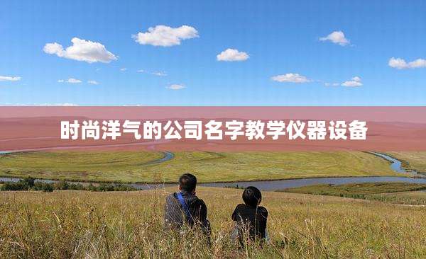 时尚洋气的公司名字教学仪器设备