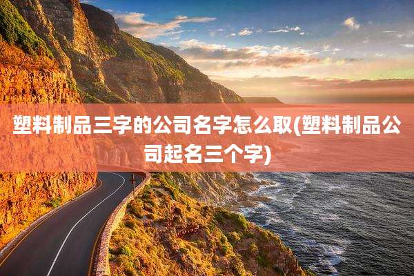 塑料制品三字的公司名字怎么取(塑料制品公司起名三个字)