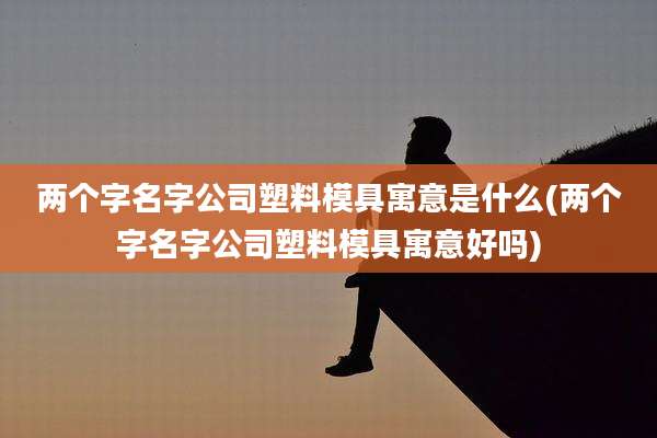 两个字名字公司塑料模具寓意是什么(两个字名字公司塑料模具寓意好吗)