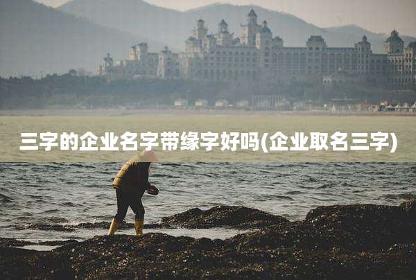 三字的企业名字带缘字好吗(企业取名三字)
