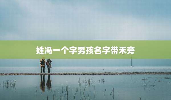 姓冯一个字男孩名字带禾旁