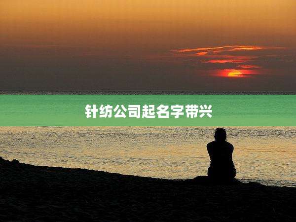 针纺公司起名字带兴