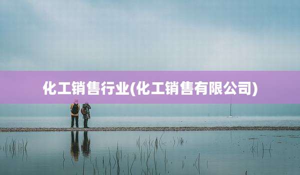 化工销售行业(化工销售有限公司)
