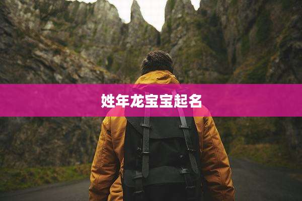 姓年龙宝宝起名