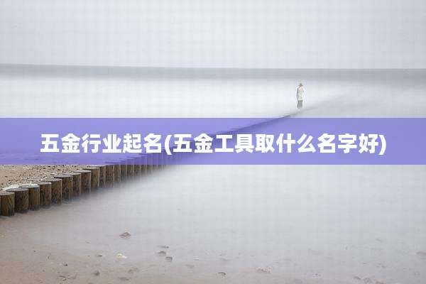 五金行业起名(五金工具取什么名字好)