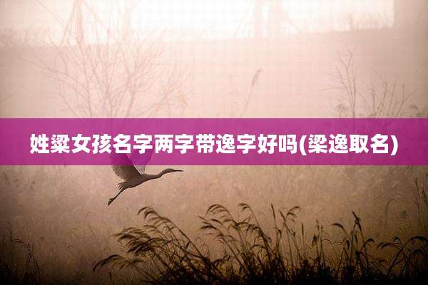 姓粱女孩名字两字带逸字好吗(梁逸取名)