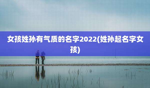 女孩姓孙有气质的名字2022(姓孙起名字女孩)