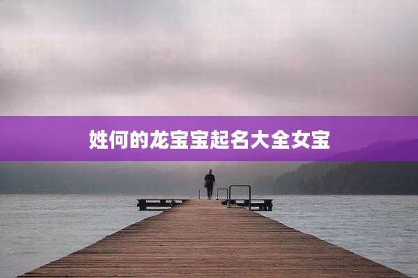 姓何的龙宝宝起名大全女宝