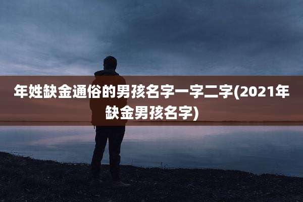 年姓缺金通俗的男孩名字一字二字(2021年缺金男孩名字)
