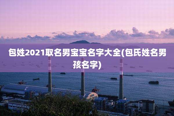 包姓2021取名男宝宝名字大全(包氏姓名男孩名字)