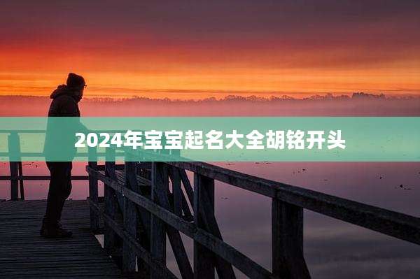 2024年宝宝起名大全胡铭开头