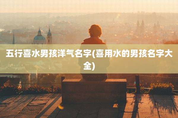 五行喜水男孩洋气名字(喜用水的男孩名字大全)